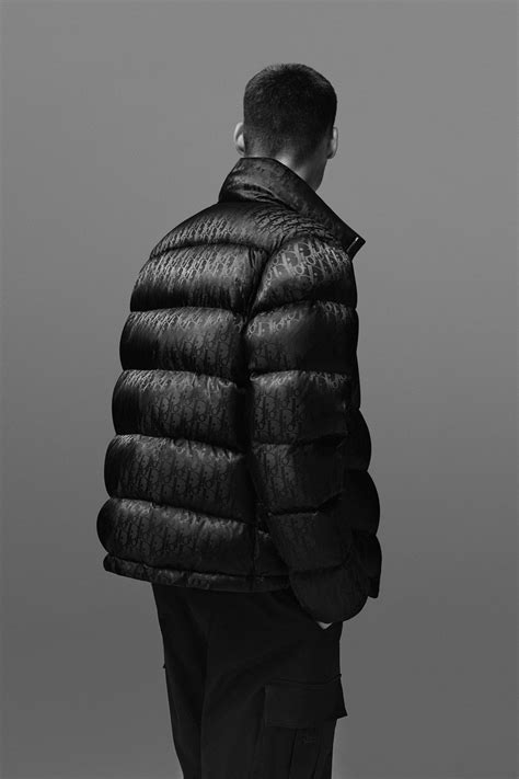 dior monogram jacket men|christian dior puffer jacket.